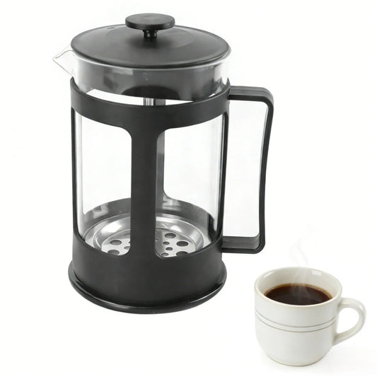 Coffee Brewing Pot French Press Coffee Maker with Filter Multifunctional Tea Pot Heat Resistant Home Pour Over Coffee Brewer
